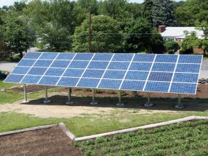 Solar Panel Ground Installation