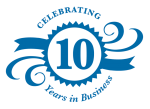 Clean Energy 10th Anniversary logo