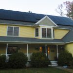 Home Solar Installation Front