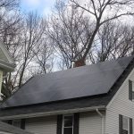 full solar panel installation