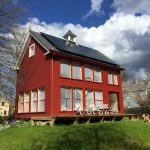 Solar panels hidden in historical district
