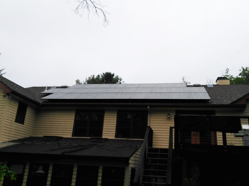 Residential Solar Panels Installed