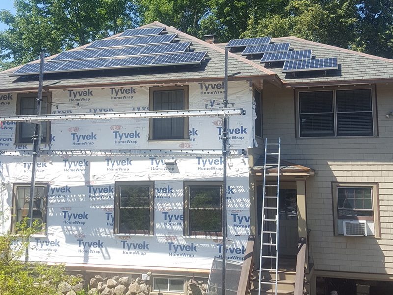 lexington house with solar