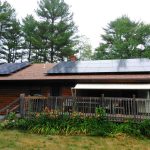 foster ri solar log cabin
