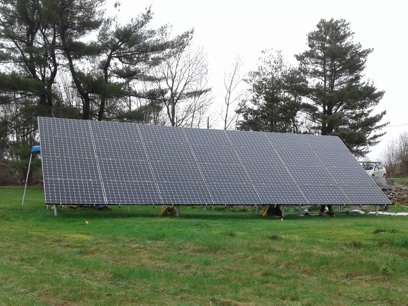 clean energy solar ground mount