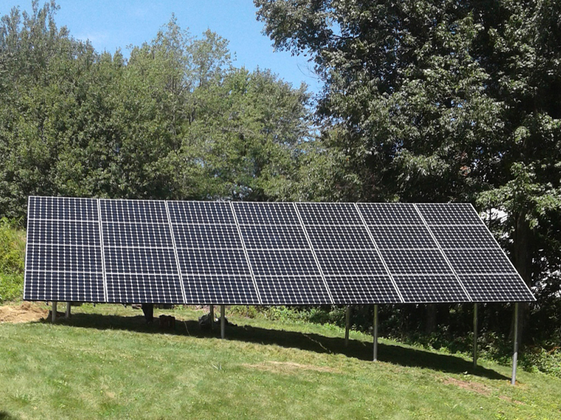 clean energy ground mounted solar lunenburg