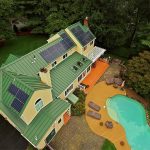 awesome aerial solar view medfield mass
