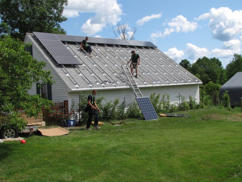 Small-scale solar savings