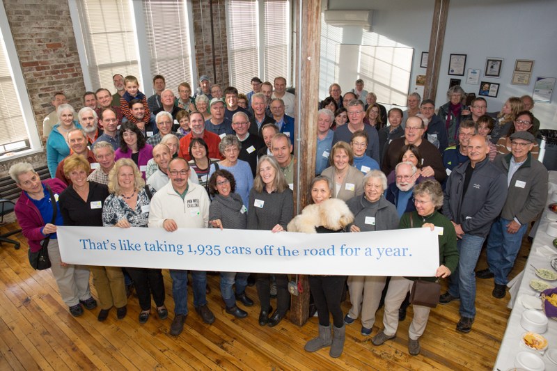 Cars off road from NE Clean Energy solar