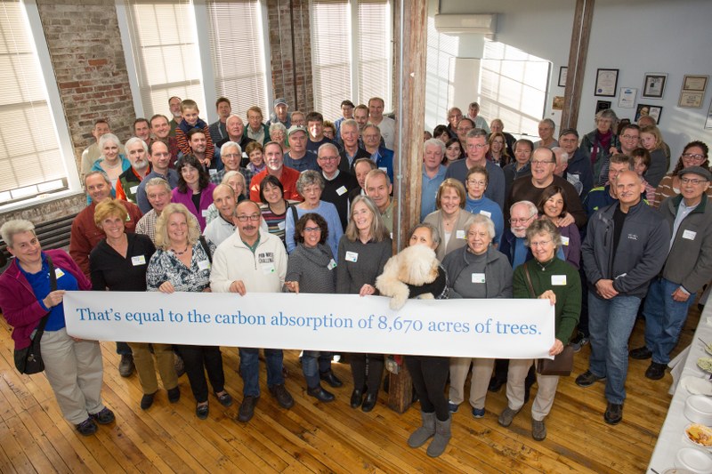 carbon absorption of NE Clean Energy solar