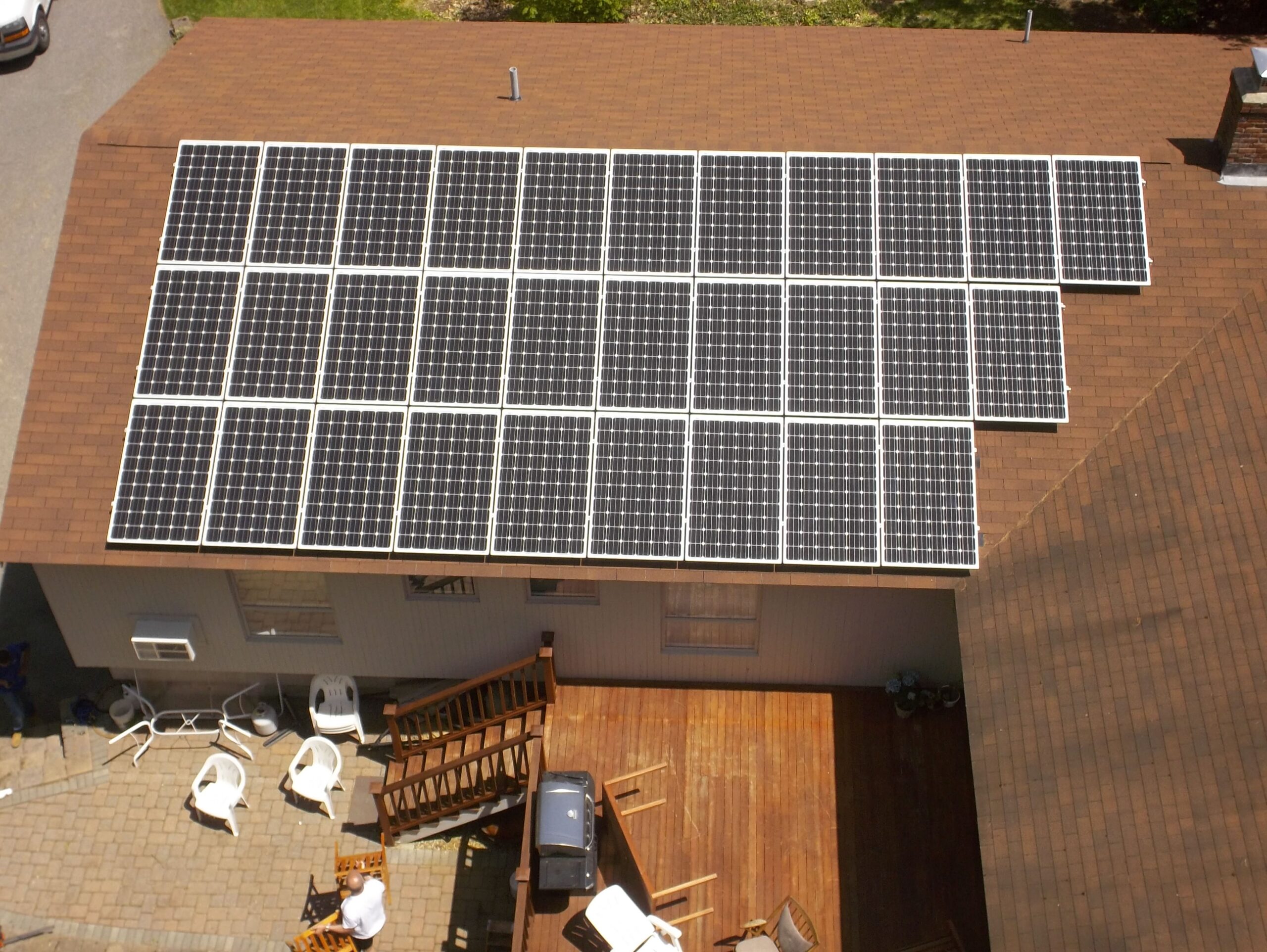 Solar Panel on the roof