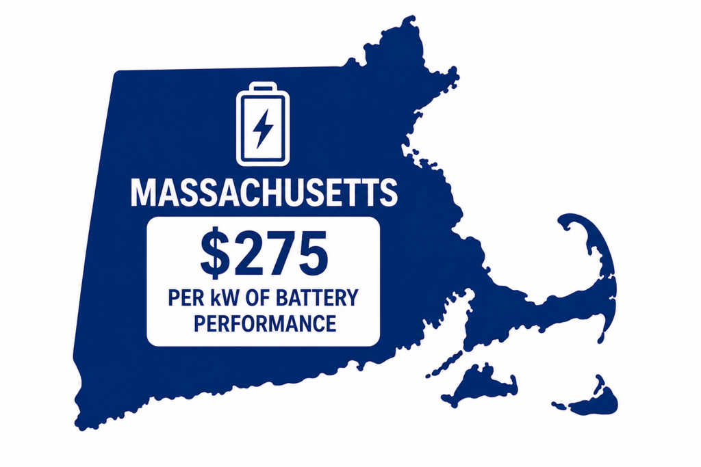 home battery incentives New England