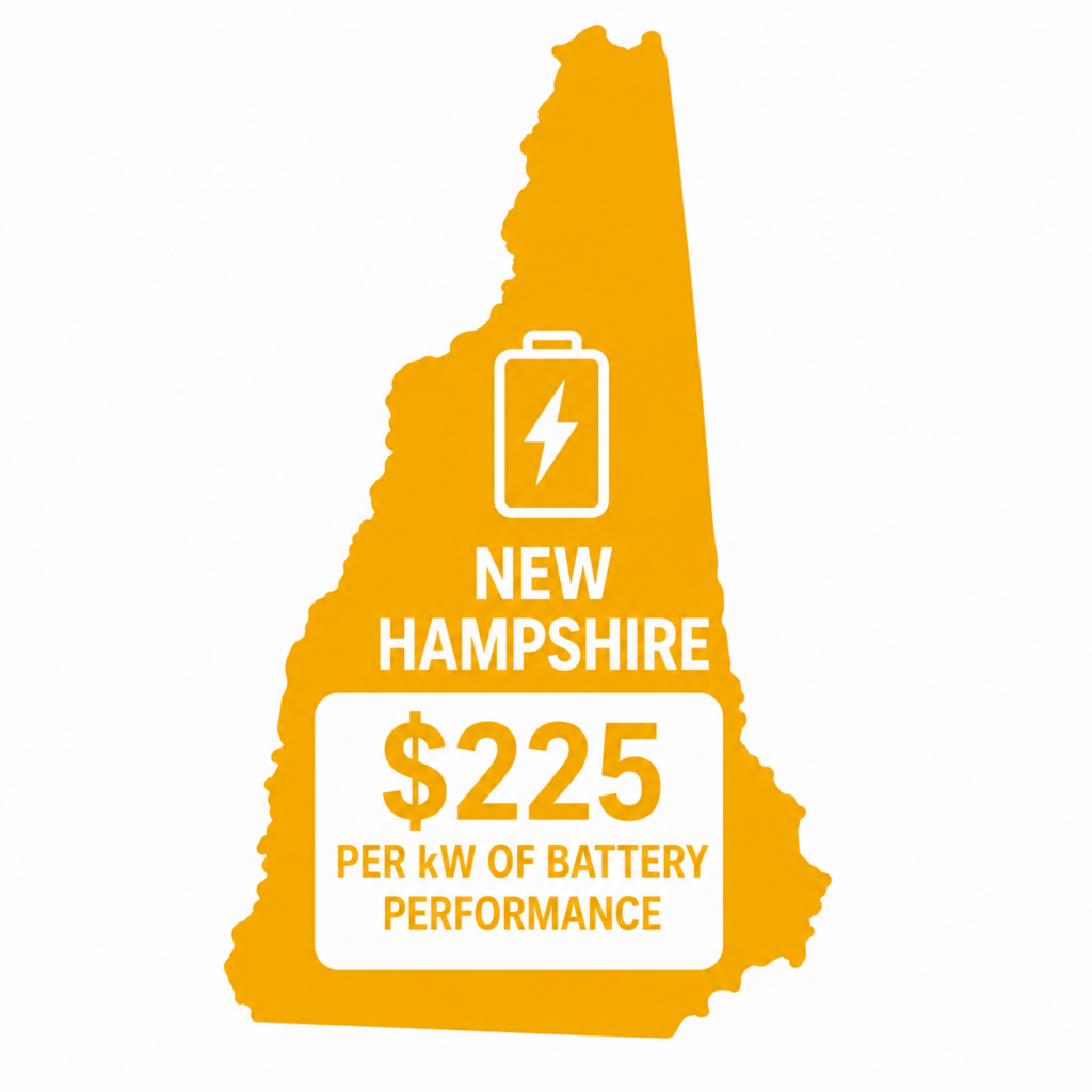 home battery incentives New England