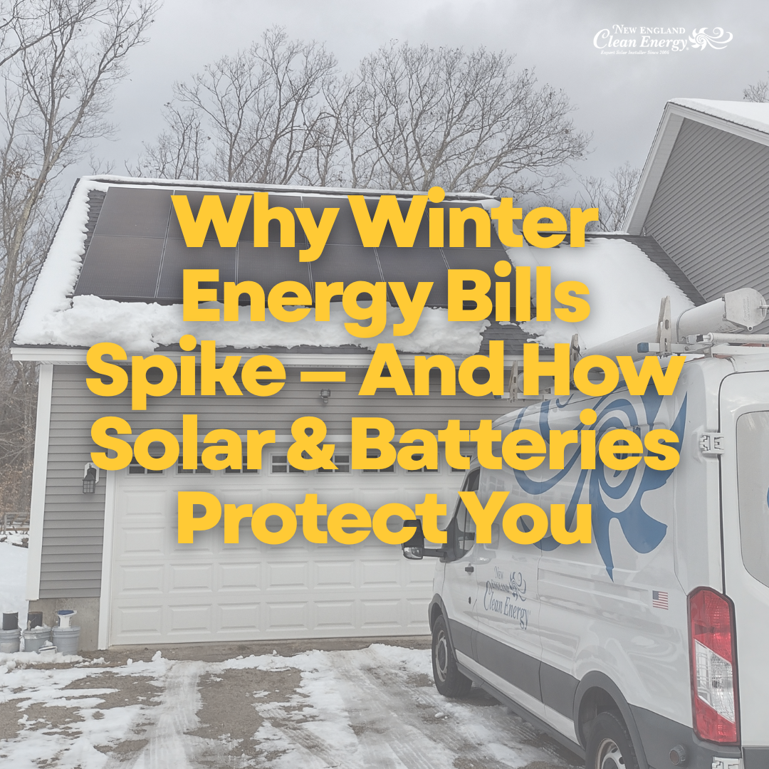 Why Winter Energy Bills Spike — And How Solar & Batteries Protect You